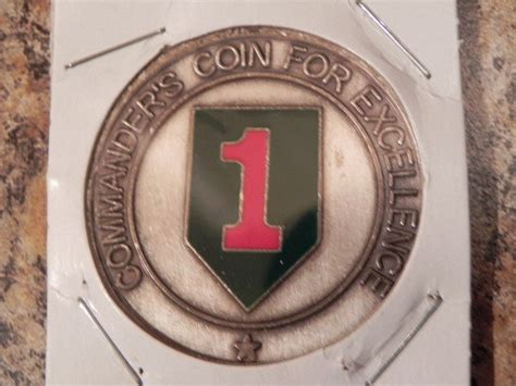 1st Infantry Division Big Red One Army Coin