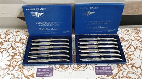 Pradel France Et Laguiole Table Knives 12 Steel Catawiki