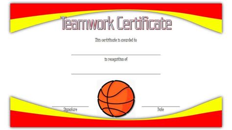 Teamwork Certificate Template 5 | Paddle Templates