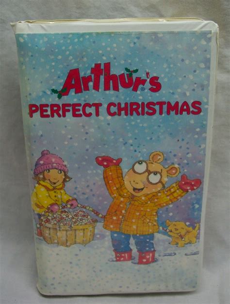 ARTHUR'S PERFECT CHRISTMAS VHS VIDEO 2001 - VHS Tapes