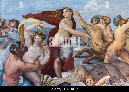 Il Trionfo Di Galatea The Triumph Of Galatea 1511 1512 By Raphael