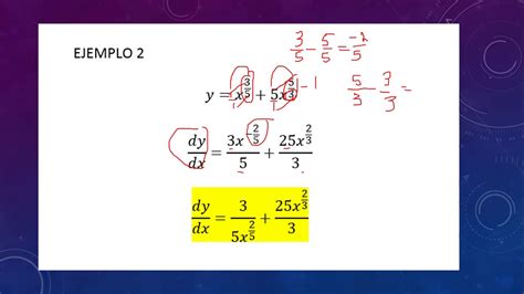 Calculo Diferencial Derivadas Ejemplo 2 Youtube Hot Sex Picture