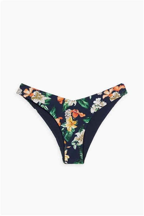 Onia Floral Print Low Rise Bikini Briefs The Outnet