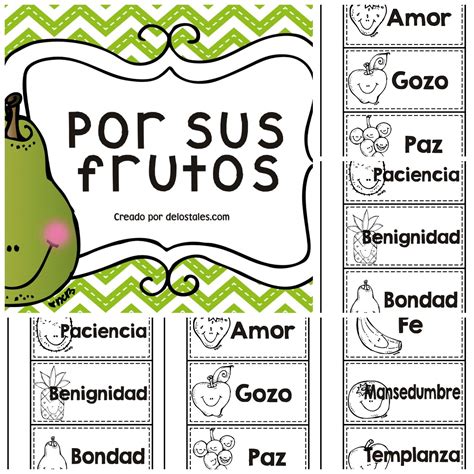 Frutos Del Espiritu Santo Explicados Para Niños Cristianos Niños