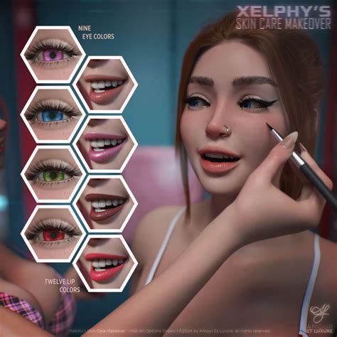 Xelphy S Skin Care Makeover For Genesis 8 8 1 Female Daz Content By Amouretluxure