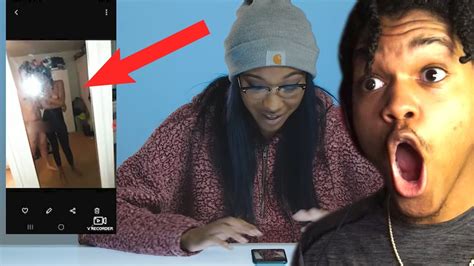 SHE FOUND HER MAN NAKED WITH SOMEONE Couples Look Through Each Others Phones YouTube