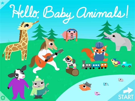 Hello Baby Animals By Shortstack