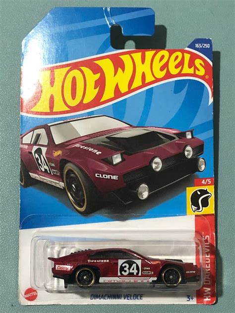Hot Wheels Dodge Van 55 Race Team Dimachinni Veloce Dodge Challenger Drift Car Hobbies Toys