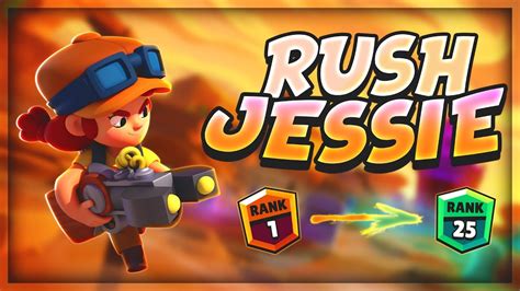 Rush Jessie Rang 25 Astuces Brawl Stars Fr Youtube