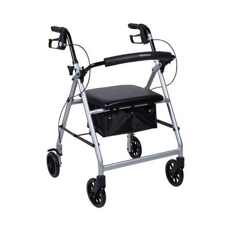 Drive Medical Rollator Rolling Walker With Wheels Fold Up