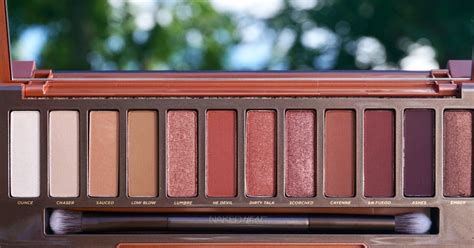 Urban Decay Naked Heat Review Swatches Dupe Shayfabs