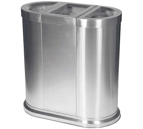 Papelera Probbax Reciclaje Tr O Acero Inox