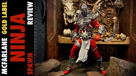 Mcfarlane Ninja Spawn V Gold Label Review Youtube