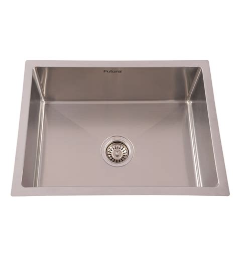 Buy Futura Handmade Stainless Steel Single Bowl Kitchen Sink Fs Hm