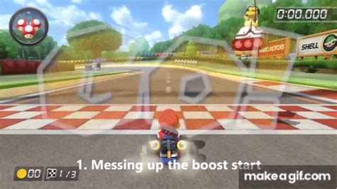 100 Ways to Fail in Mario Kart 8! on Make a GIF