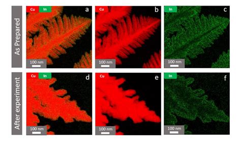 Fig S17 High Resolution STEM Mapping Of A Single Branch Dendrite