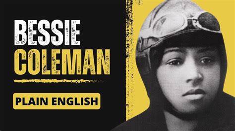 The Story Of Bessie Coleman Youtube