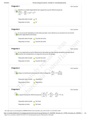 Actividad Ejercicios Ecuaciones Diferenciales Y Series Aaron