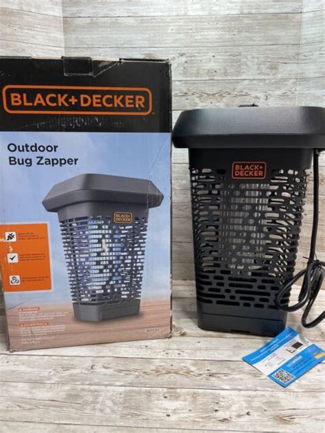 Black Decker Outdoor Bug Zapper Bdpc941 Electric Insect Control For