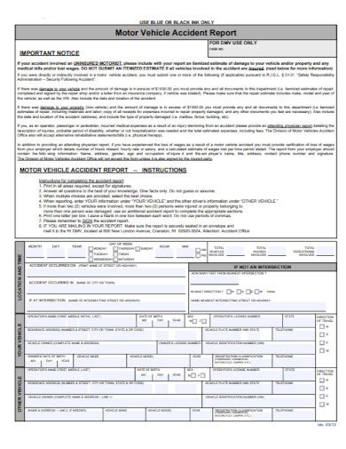 Car Accident Police Report Examples Format How To Write Pdf