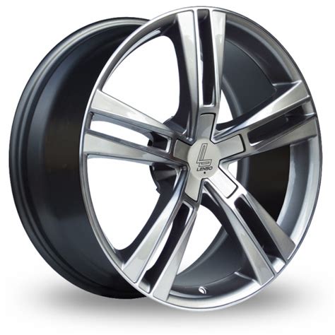Lenso ES6 Silver Polished 19" Alloy Wheels - Wheelbase