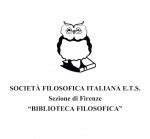 Società Filosofica Italiana ETS sez di Firenze Biblioteca Filosofica