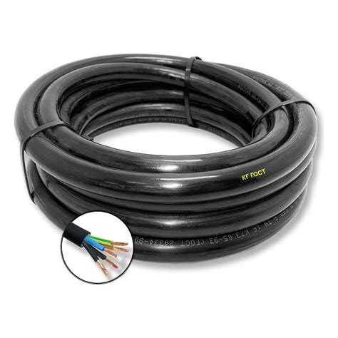 Гибкий кабель ПРОВОДНИК кг 5x25 мм2, 5м OZ65049L5 - выгодная цена ...