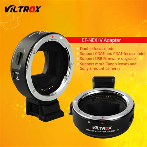 Mount Viltrox EF-NEX IV AF Thế giới máy ảnh số