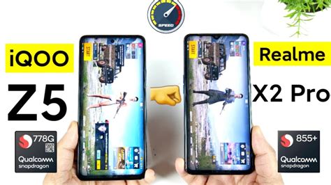 Iqoo Z5 Vs Realme X2 Pro Speedtest Comparison Snapdragon 778g Vs 855 😱 Youtube