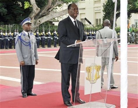 Alassane Ouattara Investi Pr Sident De C Te Divoire