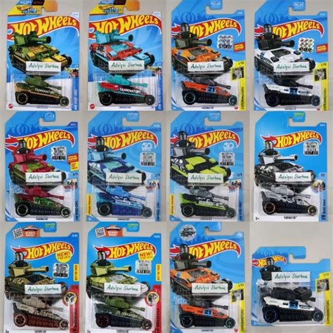 Jual Hotwheels Hot Wheels Tanknator Factory Sealed Akta Special Feature Tank Experimotors Hw