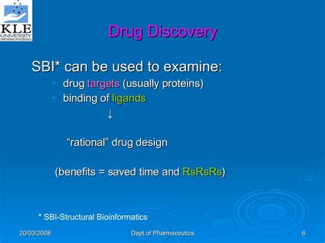 Genomics & Proteomics Based Drug Discovery | PPT | Biotech and ... 