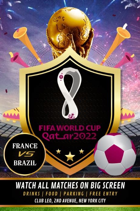 world cup poster Template | PosterMyWall