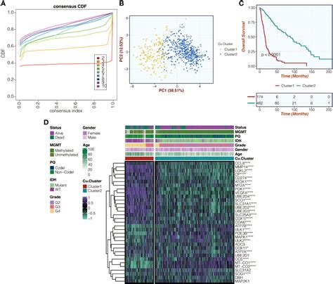 Frontiers Igfbp From A Novel Copper Metabolism Associated Biomarker