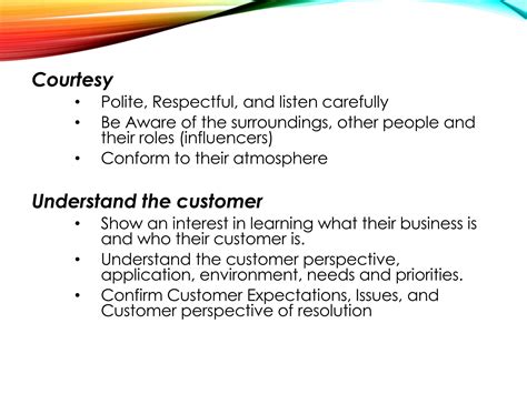 Start with the Basics, defining quality customer service – Focus on Customer Service