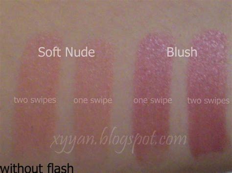 Xyyan Swatch Revlon Colorburst Lipsticks Soft Nude Blush
