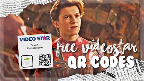 FREE VIDEOSTAR TRANSITION QR CODES YouTube