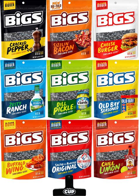 Amazon Bigs Vlasic Spicy Dill Pickle Flavored Sunflower Seeds