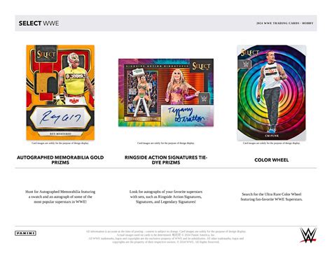 2024 Panini Select WWE Trading Cards