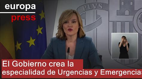 El Gobierno Da Luz Verde A La Creaci N De La Especialidad De Urgencias