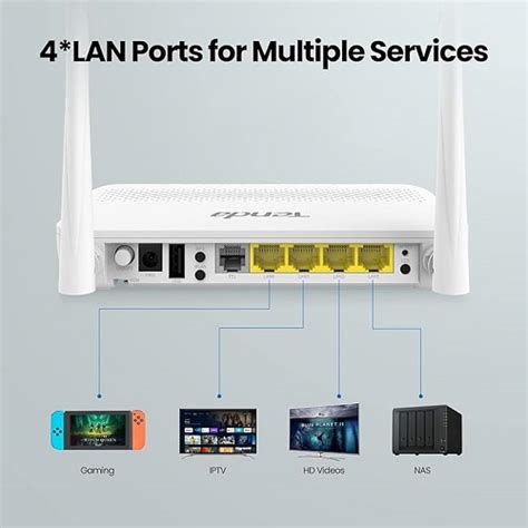 Tenda HG6 GPON ONT N300 Wi Fi Router Tekcom Nairobi Kenya