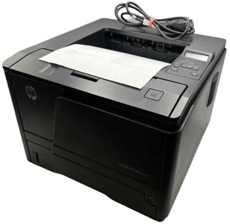 Hp Laserjet Pro 400 M401dne Network Duplex Laser Printer Page Count 2 738 Ebay