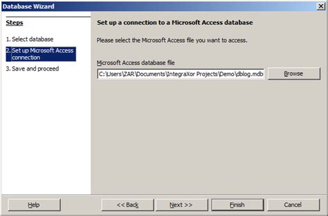 How To Open Microsoft Access Database Mdb With Open Office Base Ecava Igx Web Scada