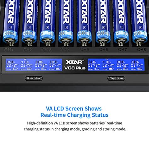 Bays Battery Charger Xtar Vc Plus Type C Universal Smart