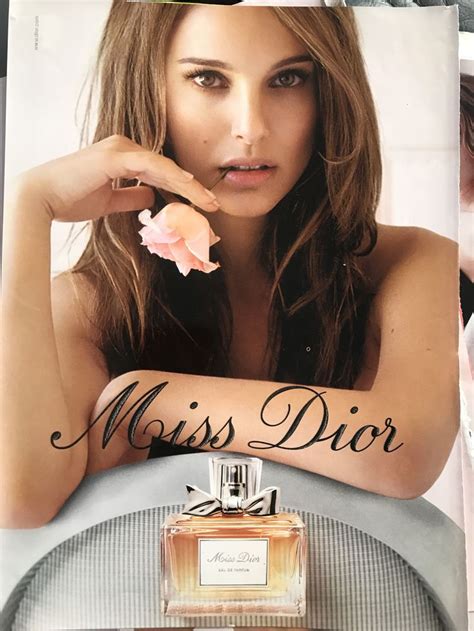 Miss Dior Eau De Parfum Perfume Ad Natalie Portman Dior Miss Dior