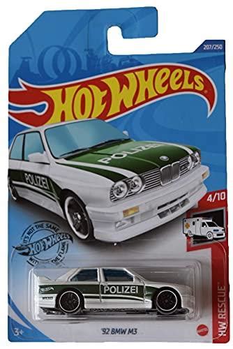 Hot Wheels Bmw M White Green Polize Rescue Precio Guatemala