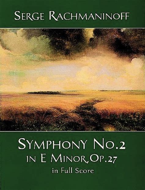 Symphony No In E Minor Opus Full Orchestra Full Score Sergei