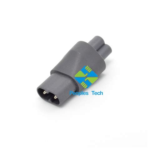 IEC 3Pin Female to 2Pin Male IEC 320 C5 to C8 power adapter, IEC 320 C5 ...