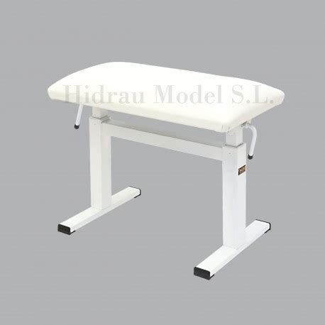 Tabouret Piano Blanc Mat Emberizaone Fr