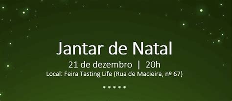 Convite Jantar De Natal